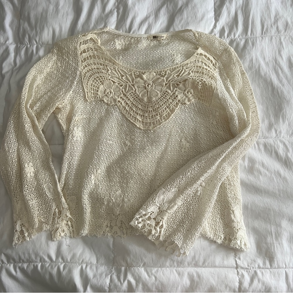 Swimsuit coverup top
